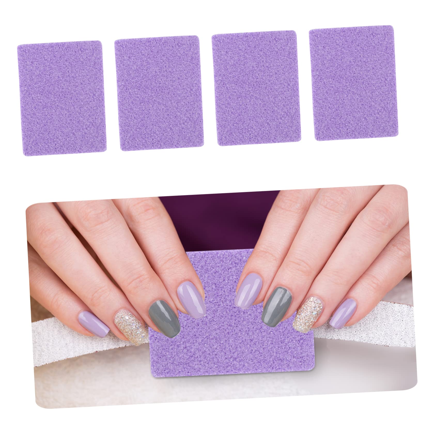 Healeved 120pezzi Limette Unghie Professionali Mini Spugna Per Manicure Accessori Per Unghie Strumenti Di Rifinitura e Lucidatura e Dei Piedi