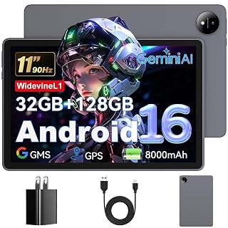 11 inch Tablet Android 16, Ideal for Work, Study & Play(Lead) - Amazon product rated Grade B