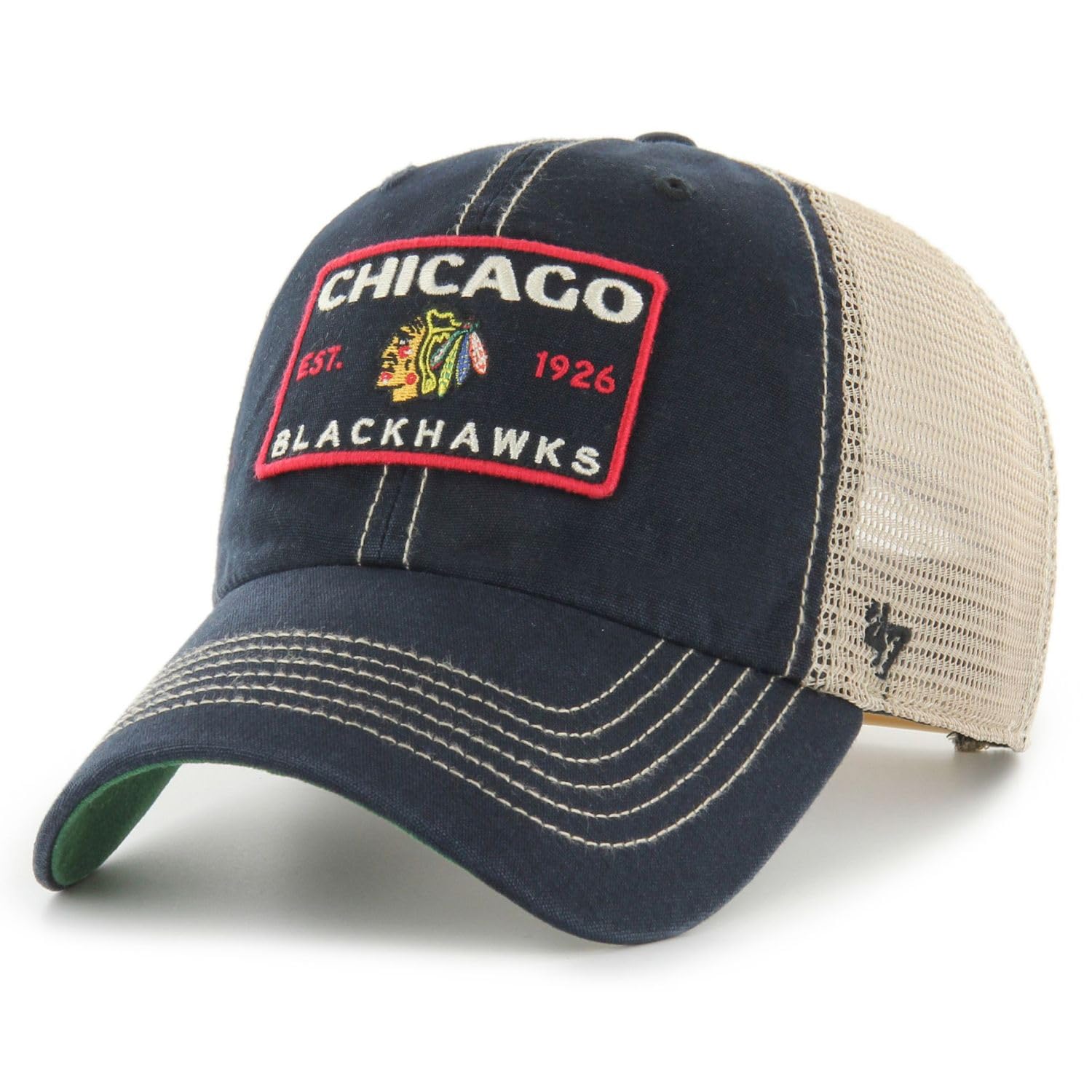 47 Brand Trucker Vintage Cap - Wabash Chicago Blackhawks