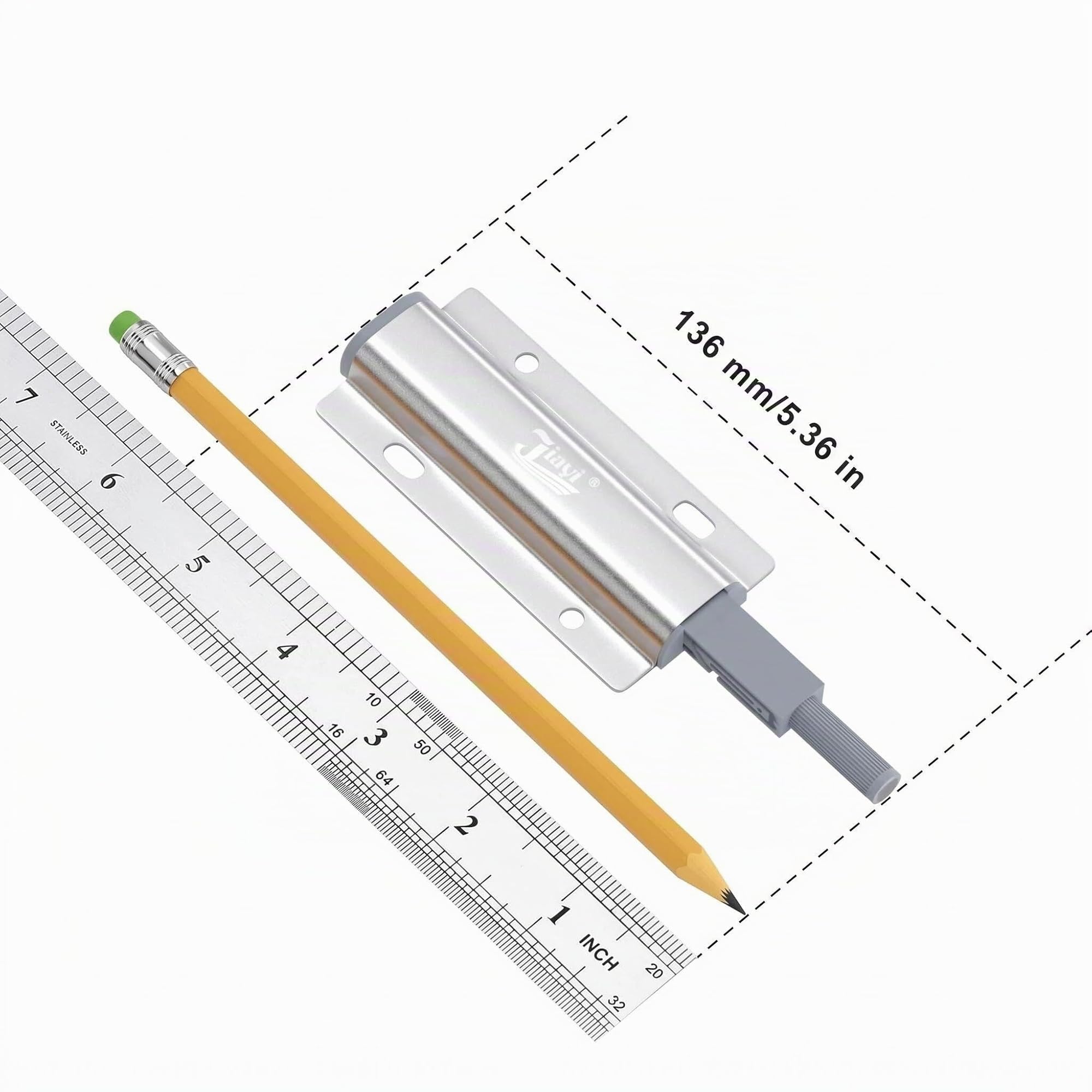 Poussoir Push to Open Jiayi Lot de 10 Aimant Poussoir Porte Placard Pousser Latch Pour Tiroir Aimant Porte Placard Loquet Fermetures Push Open Latch pour Appuyer et Ouvrir des Portes