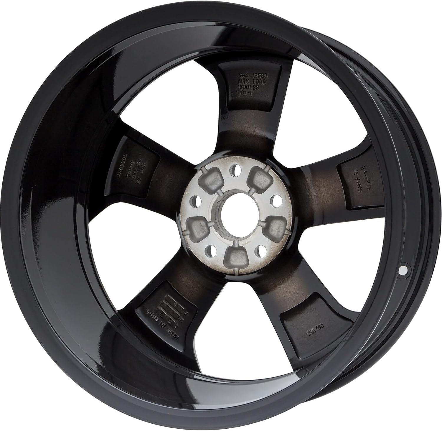 New 18x7.5 18-Inch Charcoal Gray Aluminum Alloy Wheel Rim Fits Volkswagen VW Golf GTI 2014 2015 2016 2017 2018 2019 2020 ALY69980U45N