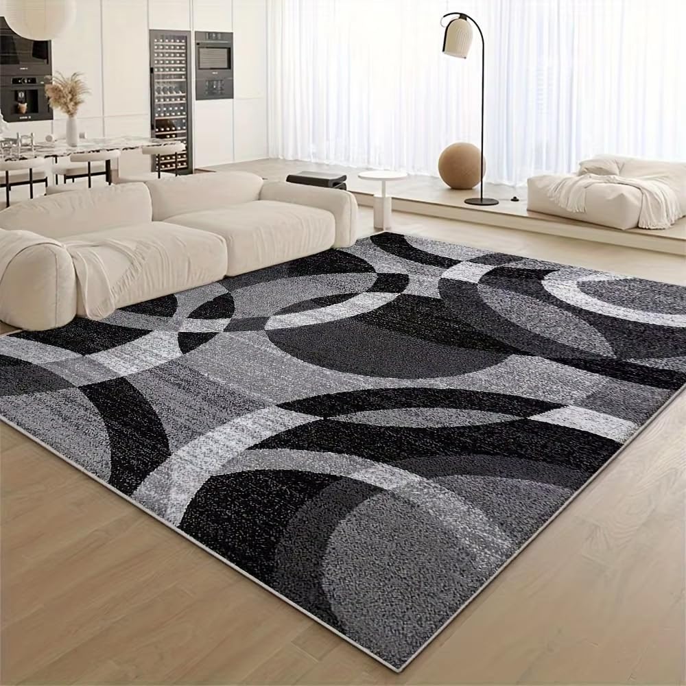 Tapis de sol géométrique haute densité décoration intérieure 100 x 160 cm