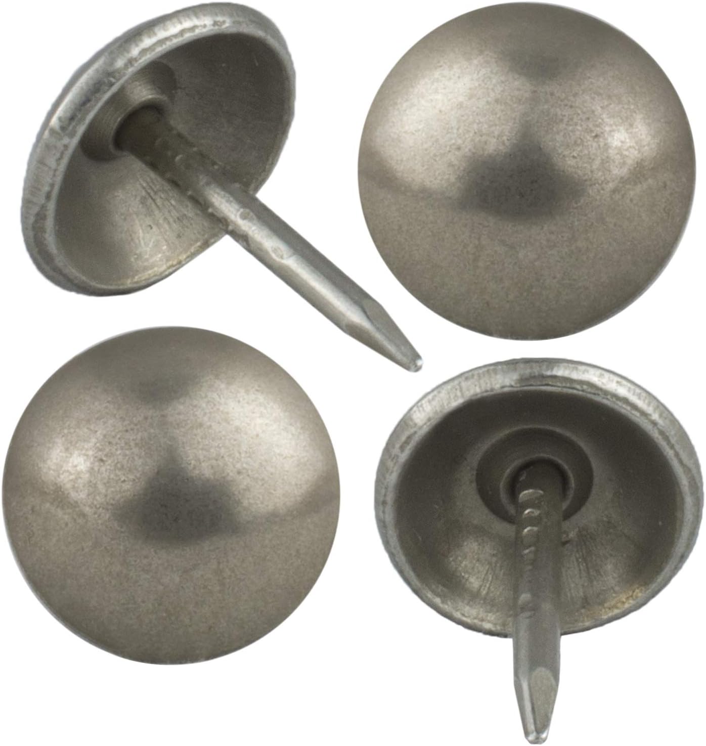 decotacks® Upholstery Nails Decorative Tacks 7/16" - 100 Pcs [Pewter Finish] DX0511PW