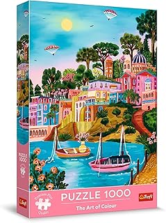 Puzzles - "1000 Premium Plus" - The Art of Colour: Syros, Greece_FSC Mix 70%