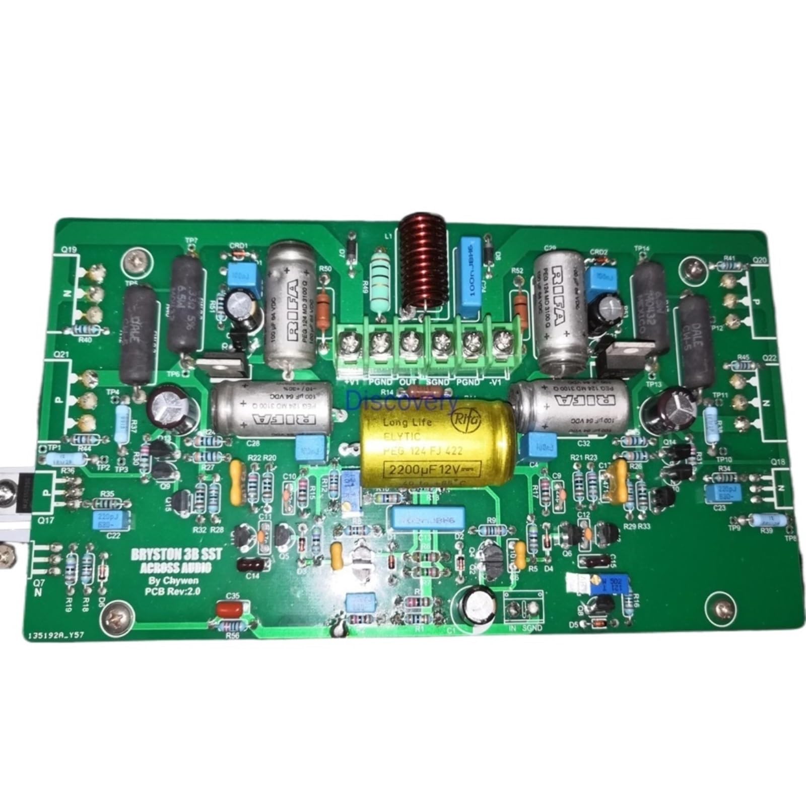 Circuit imprimé d'amplificateur d'exception compatible BRYSTON 3B SST