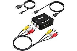 RCA to HDMI Adapter - Seamless Conversion for AV Devices