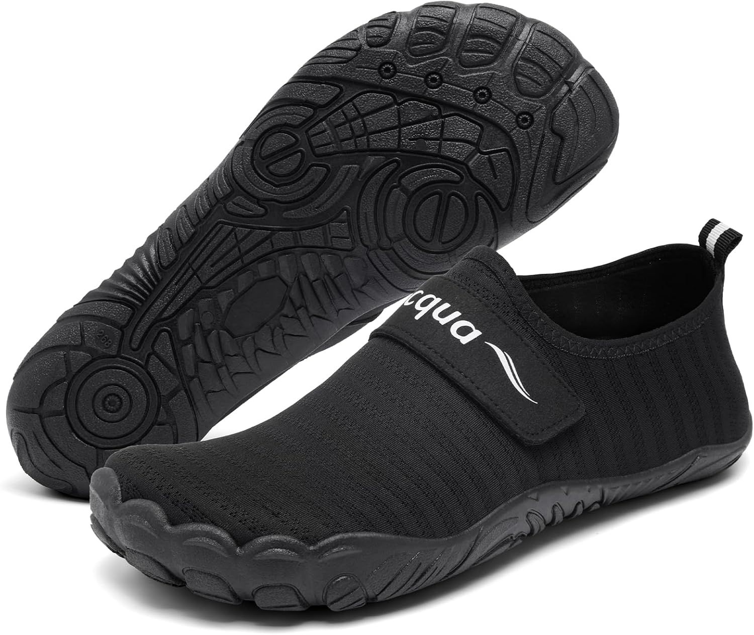 Racqua Men Women Water Shoes Quick-Dry Breathable Swim Shoes Lightweight Aqua Shoes Beach Pool Hiking Shoes