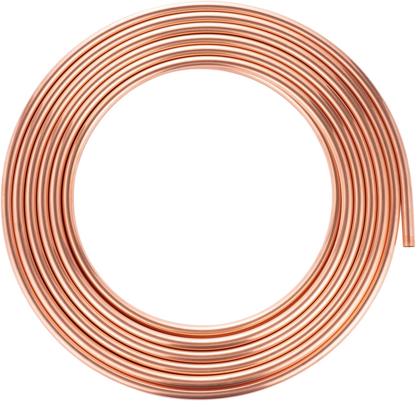 BELLA BAYS Copper Tubing 1/2" OD x 7/16" ID x 50 Ft