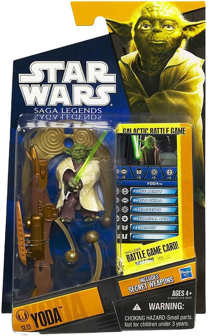 Hasbro Star Wars 2010 Saga Legends Action Figure SL No. 13 Yoda