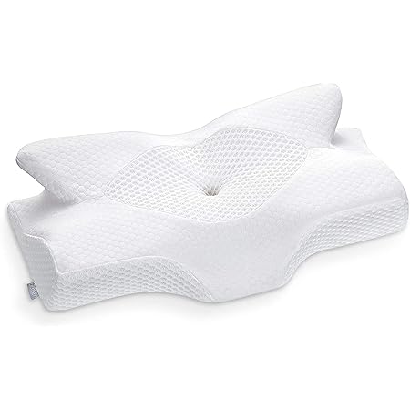 Cuscino Cervicale Memory Foam | Ergonomico Per Collo | Per Dormire Schiena E Fianco - Foto 9