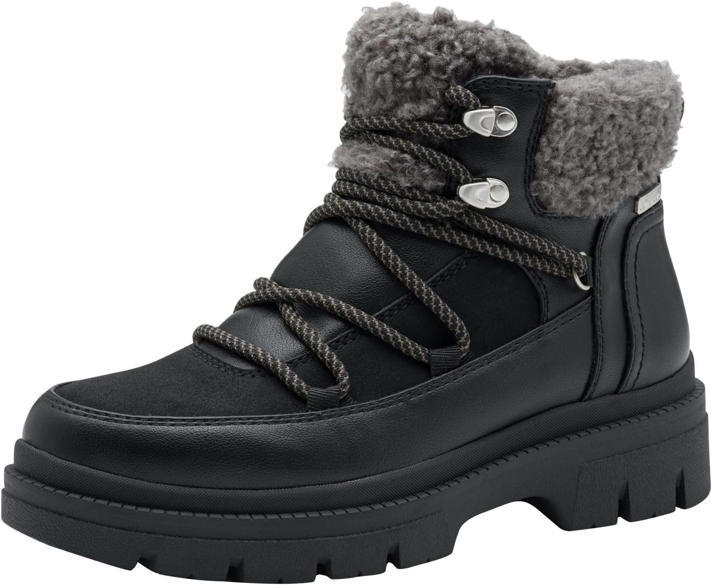 Jana dames Jana Damen Lace Boot Flat Tex VeganModieuze laars