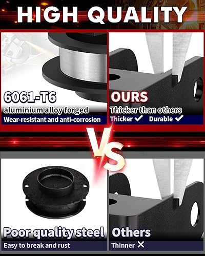 Miniatura 6 de FLYCLE Kit de nivelación delantera de 2 pulgadas para Ram 2500 4WD 2014-2023, Ram 3500 4WD 2013-2023, kits de elevación de nivelación de 2 pulgadas,