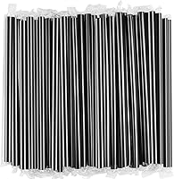 Vista 1 de [Envueltas individualmente] 100 popotes desechables jumbo, pajitas de plástico para batidos de boca ancha