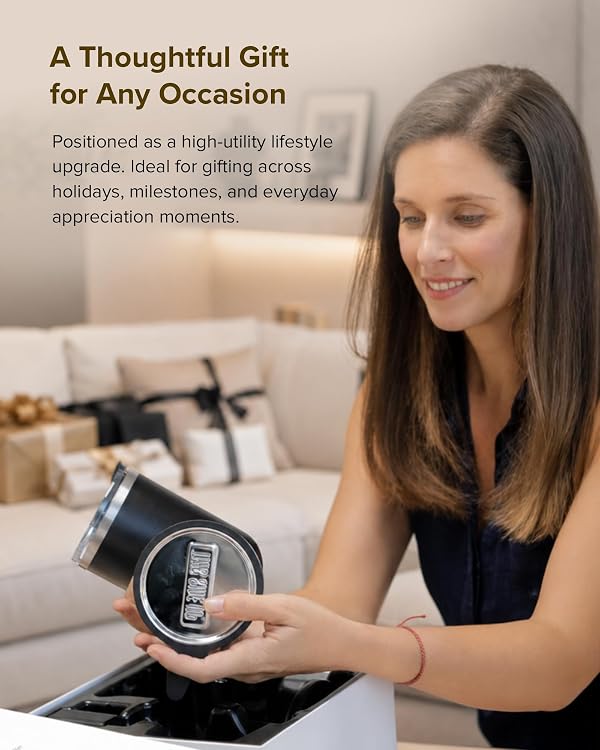 Nuwave Precision Heated Coffee Mug, 16oz Rechargeable Temperature Control by Nuwave - Used condition - Image 9