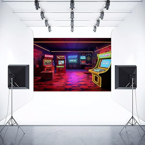 Miniatura 6 de Telón de fondo de feliz cumpleaños 50 de 7 x 5 pies, poliéster negro y dorado con purpurina Bokeh, corona de fondo para fotografía, reina de 50