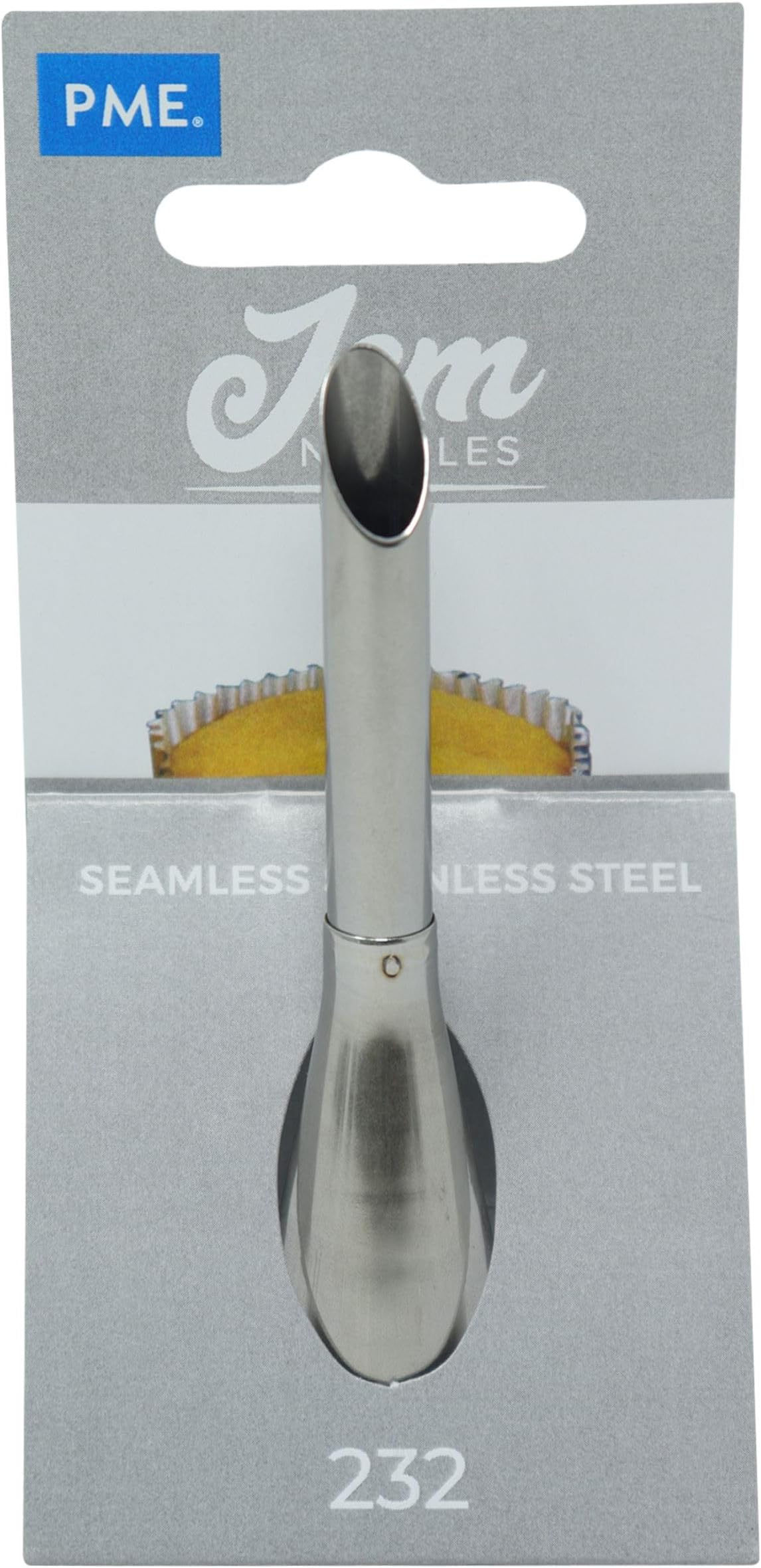 NZ232 JEM Cupcake Filler Nozzle no. 232, Silver