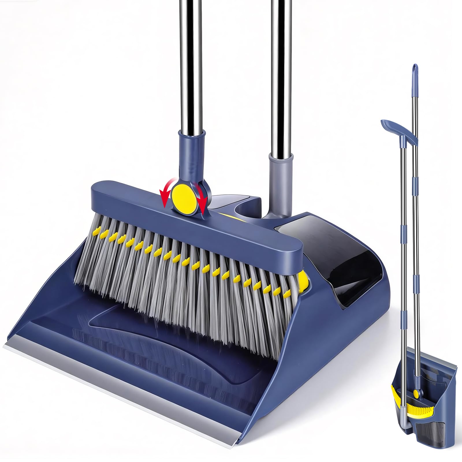 Balai Brosse Pliable MASTERTOP pour Éviter le Mal de Dos au Ménage
