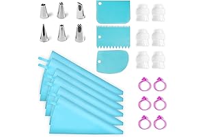 Riccle Reusable Silicone Piping Set: Elevate Your Baking Artistry
