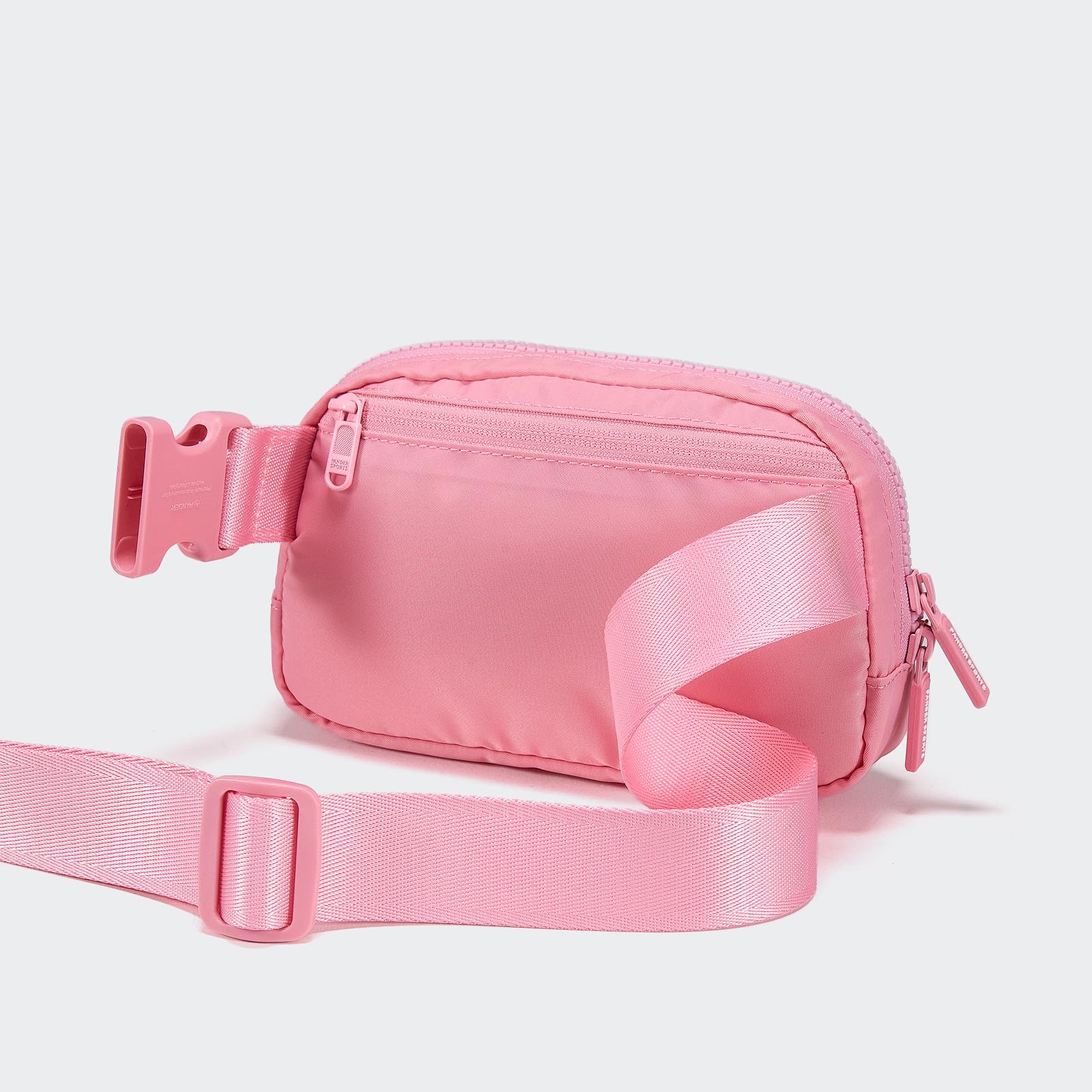 Pander Nylon Fanny Pack for Women, Two-Way Zipper Crossbody Bag view 4