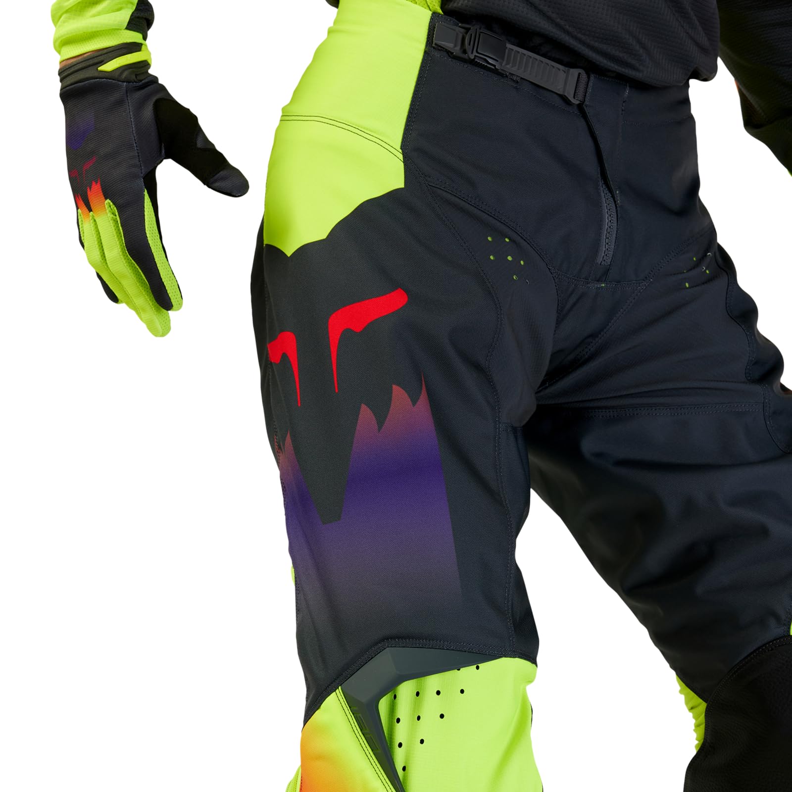 Fox Racing - 180 Bnkr Pant [Blk Cam], Pantaloni da Pioggia Uomo