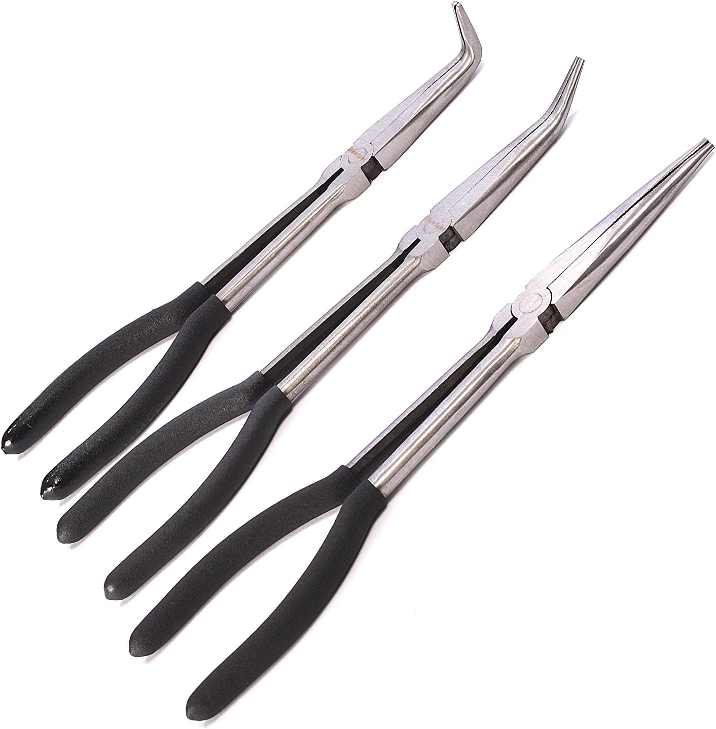 BlueSpot Long Nose Pliers In Wallet 400mm (16") 3 Piece - White Rose - View #6