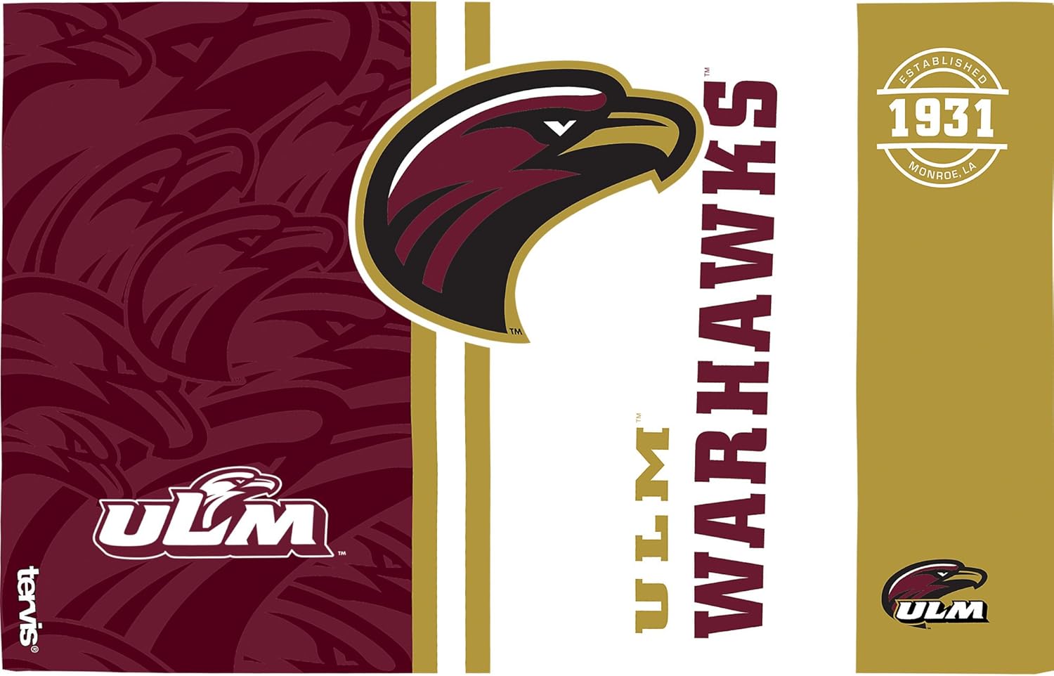 Wееklу Tор Sаlе Tervis ULM Warhawks College Pride Tumbler with Wrap and Maroon Lid 16oz, Clear