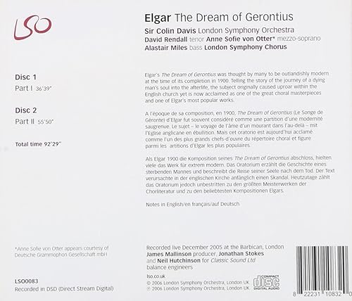 Vista 2 de Elgar The Dream of Gerontius