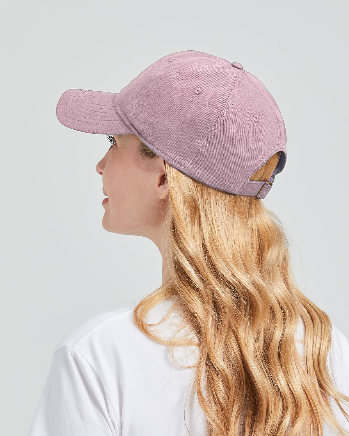 Zylioo XL XXL Oversize Baseball Cap, 100% Cotton Adjustable Dad Hat for Big Heads 23.5"-25.5", Soft Crown Large Size Cap - Image 2