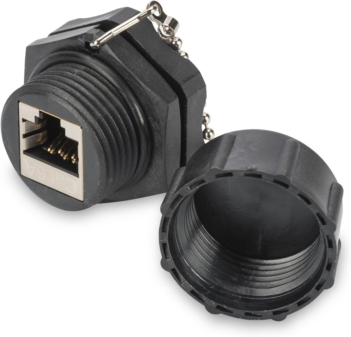 DIGITUS CAT-6A Kupplung Geschirmt - Keystone Netzwerkverbinder 500MHz