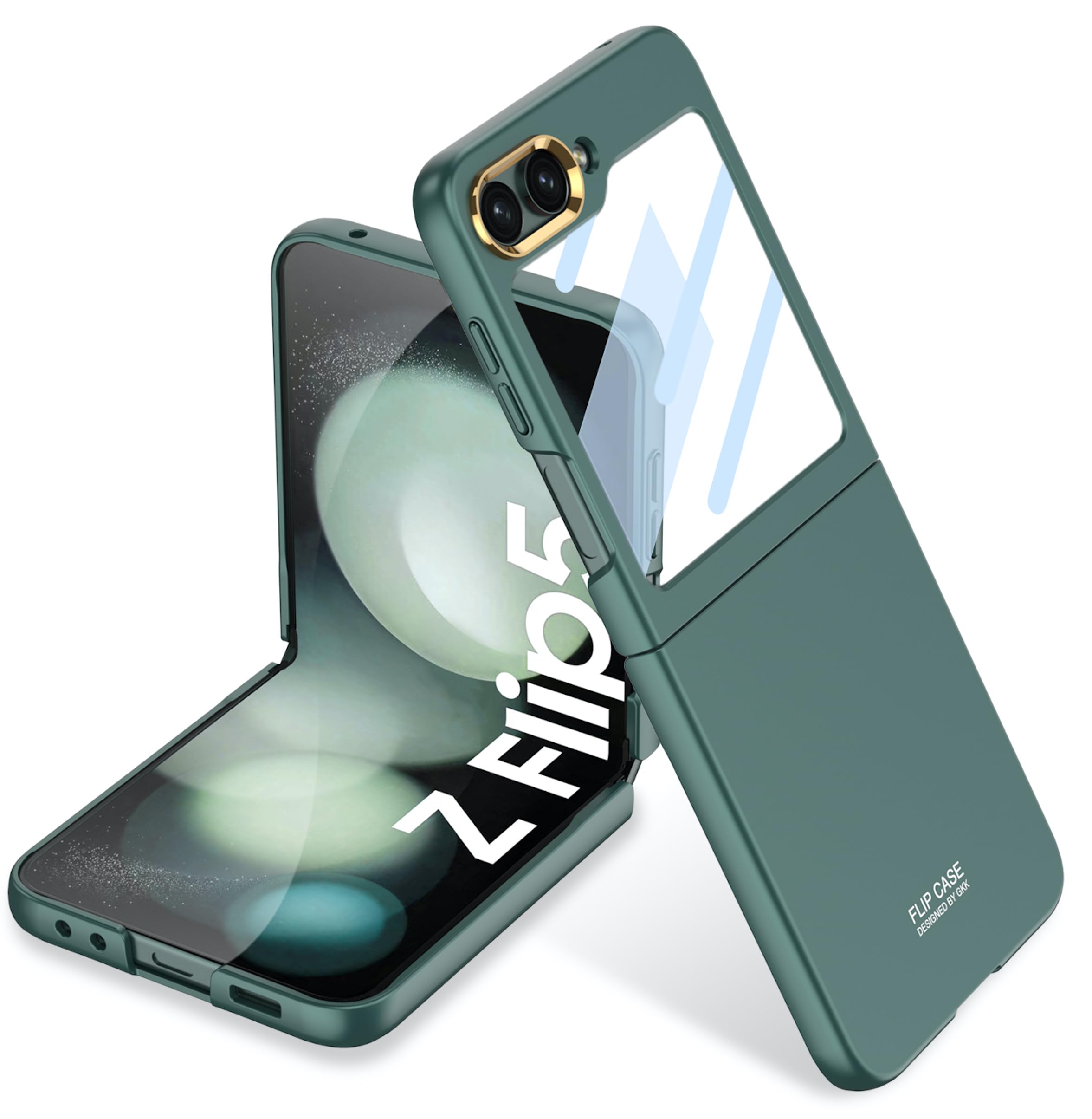 See full amazon price history chart for BOUNCEBACK Ultra Thin Back Case/Cover with Gold Camera Lens & Back Screen Glass for Samsung Galaxy Z Flip5 / Galaxy Flip 5 Case Cover - Matte Green BOUNCEBACK Ultra Thin Back Case/Cover with Gold Camera Lens & Back Screen Glass for Samsung Galaxy Z Flip5 / Galaxy Flip 5 Case Cover - Matte Green (B0CH17G56B) Amazon Price History, Amazon Price Tracker