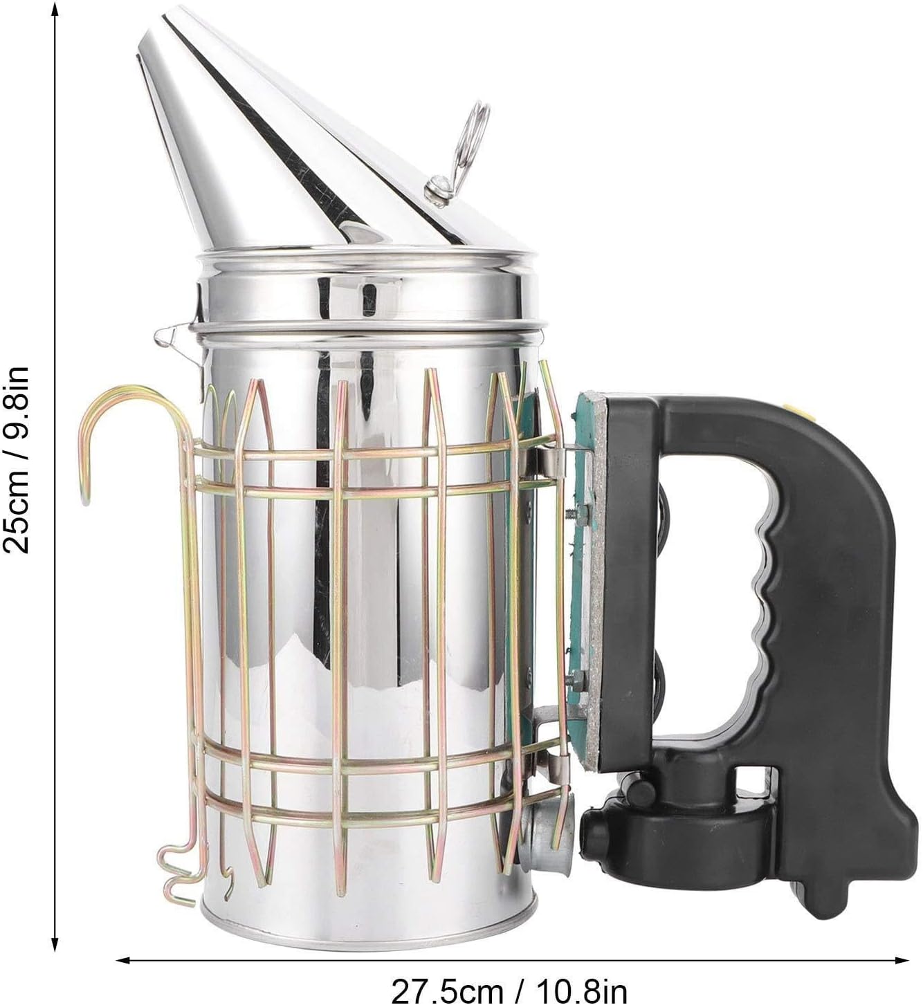 Beekeeping Tools, Electric Beehive Fumigation Tool, Made of Stainless Steel, with Heat-Insulated Handle. Beekeeping Equipment