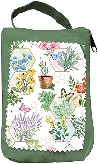 Foldable Pollinator Garden Tote, 15.5"L x 4.5"W x 16.5"H by Evergreen
