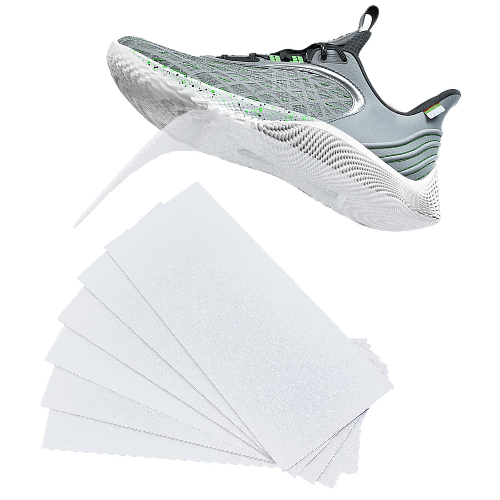 Protège semelles auto adhésifs transparents et antidérapants pour sneakers