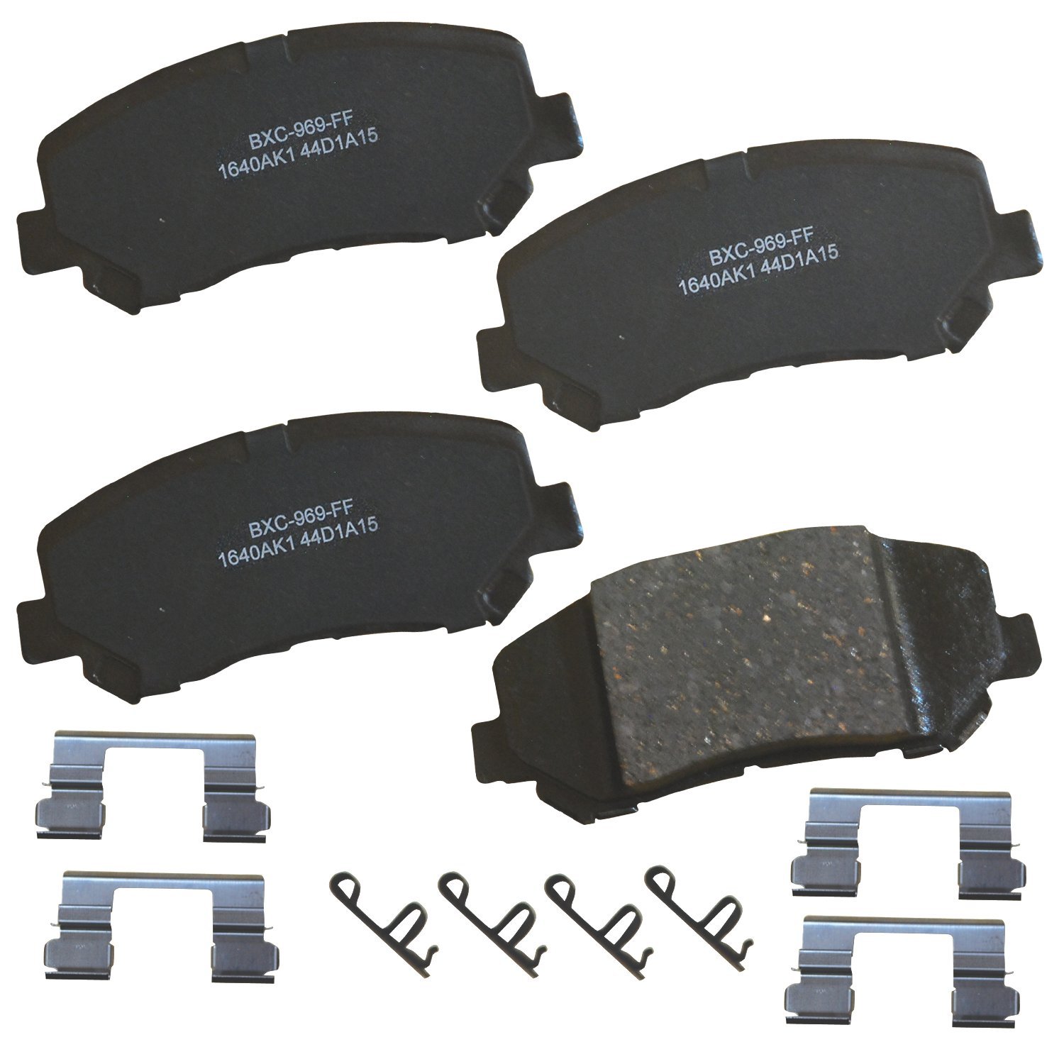 Bendix Premium SBC1640AK1 Ceramic Front Brake Pads for Jeep Cherokee 2018-2014