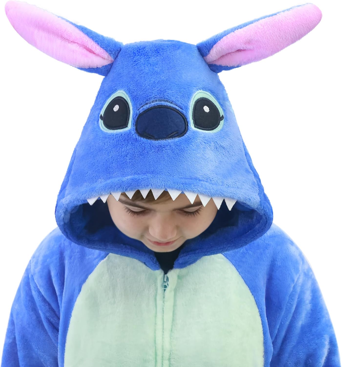 Unisex Kids Animal Onesie Pajamas, Flannel Halloween Cosplay Costume for Boys Girls - Homewear Sleepwear Outfit Gifts - Image 4