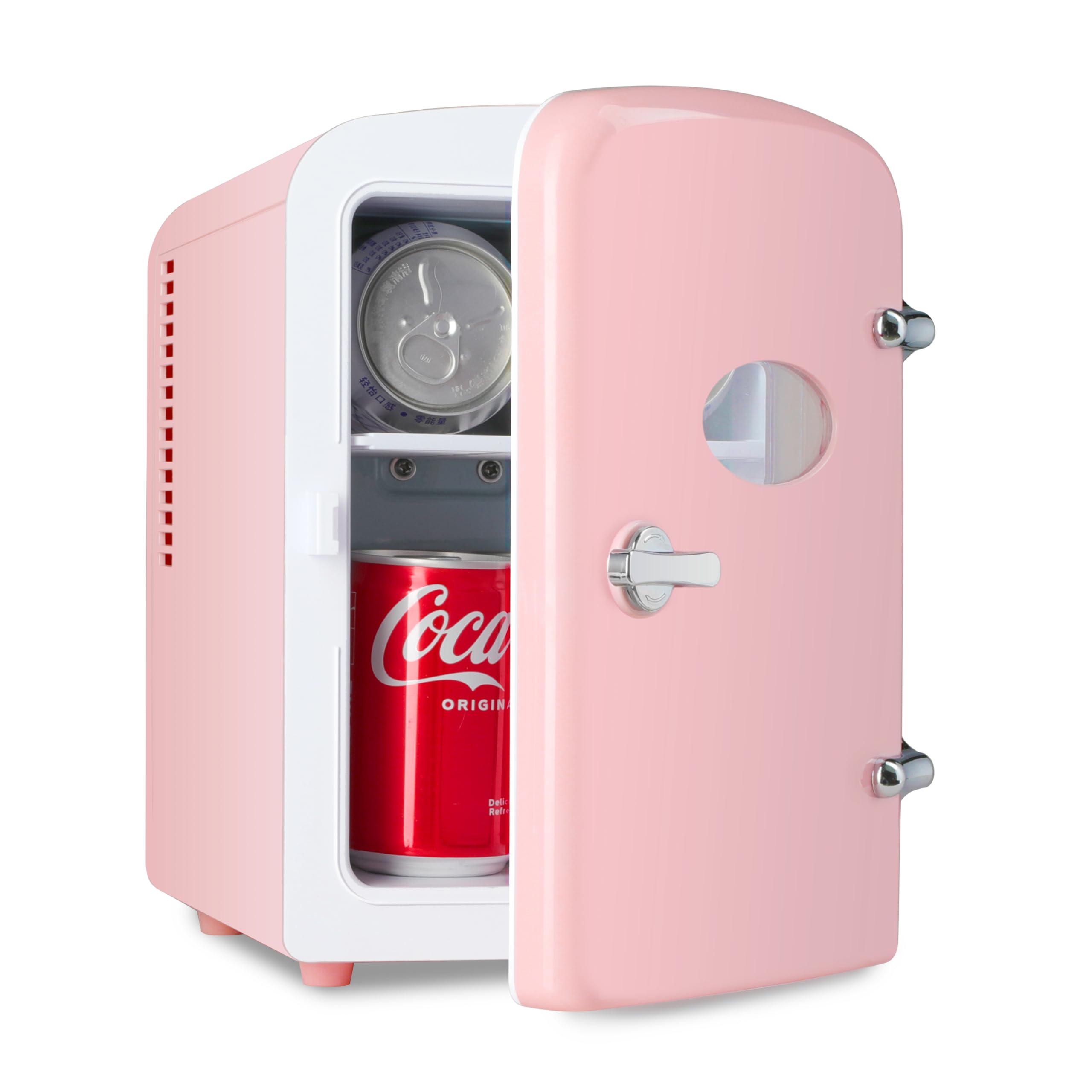Simple Deluxe HKFRIGMINI4OBWPNK 0.1 cu ft Compact Fridge Pink