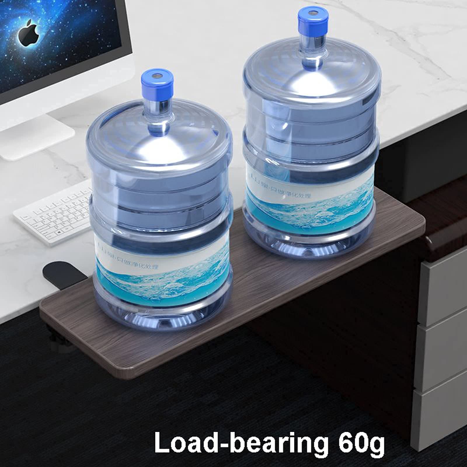 Ergonomie Bureauverlenger Klem Op Toetsenbord Lade,Computer Elleboog Armsteun Polssteun Pad,Tafel Toetsenbord Lade