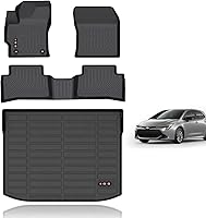 Vista 50 de KELCSEECS - Tapetes de piso y forro de carga para auto