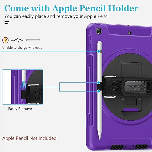 Miniatura 7 de Funda para iPad de 65 generación Miesherk STOCK iPad de 97 pulgadas 20182017 funda protectora de grado militar para iPad Air 2 de 97 pulgadas con