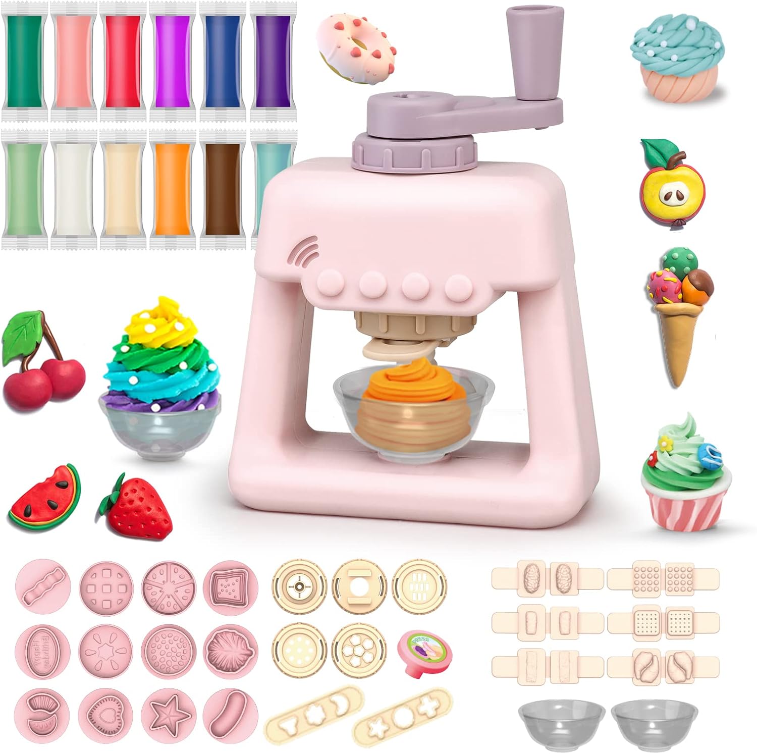 Playdough Set for Toddlers,Playdough Tools,Playdough Ice
