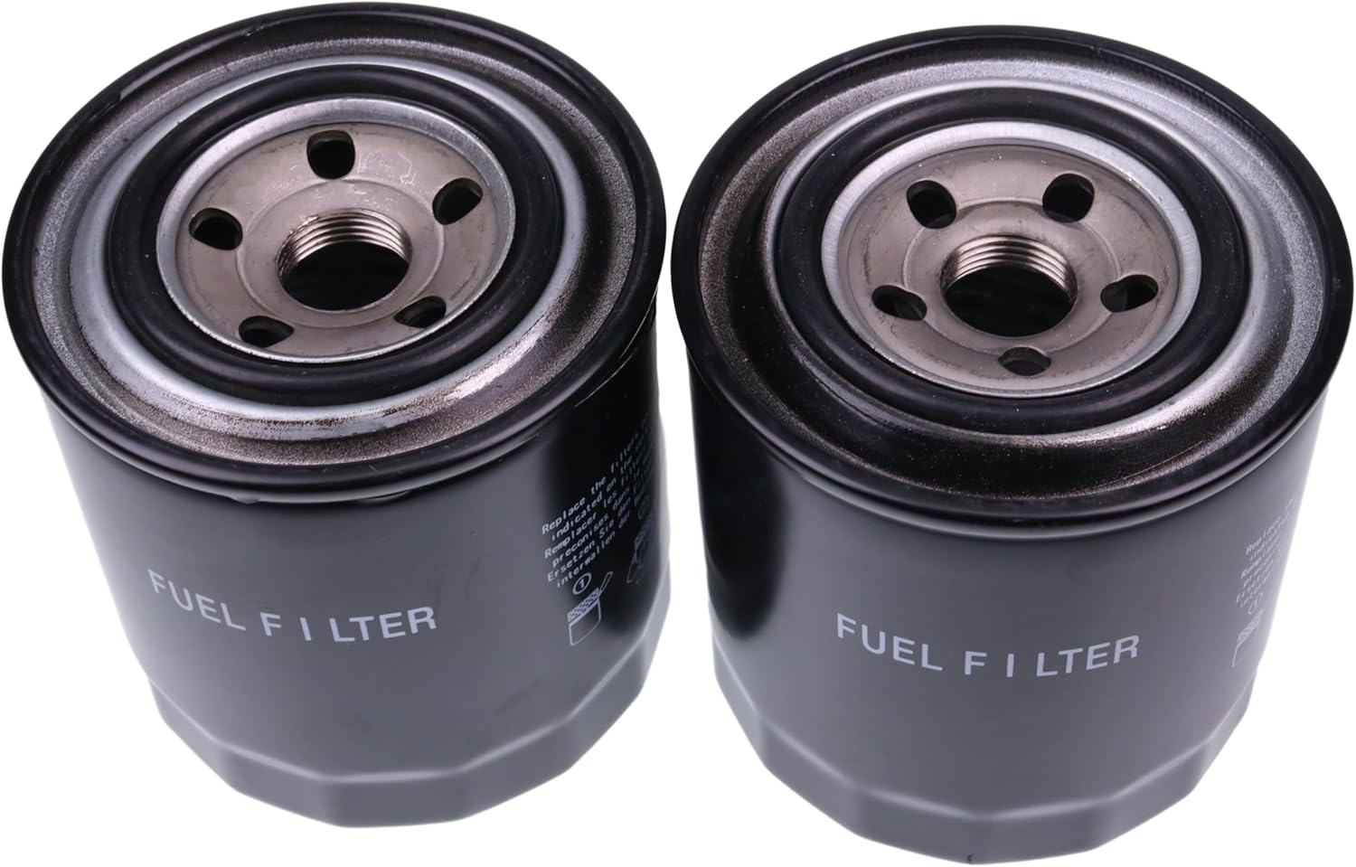 New 2X Fuel Filter 1J800-43172 1J800-43170 Compatible with Kubota Engine KX040-4 L3301DT L3301F L3560DT L3901DT L3901F L4060DT L47 L4701DT L4701H M6060HD M62 M7060HD MX4800 MX5200 MX5800