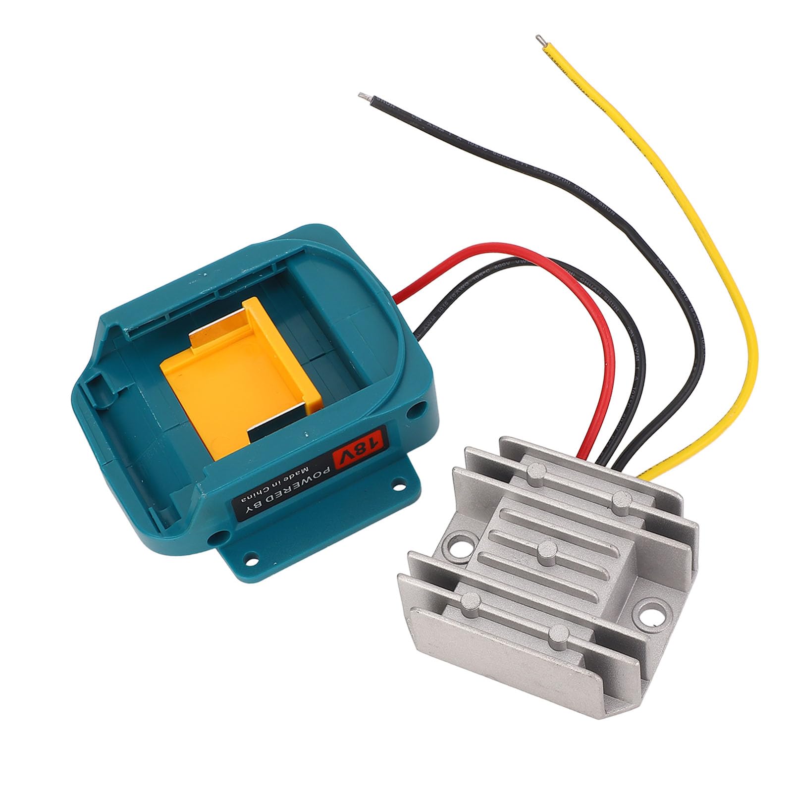 Adaptador de Batería de 18V a 12V, Convertidor de Reductores de Voltaje de 10a 120W para BL1850B BL1860B, Adecuado para Motores, Automóviles RC, Herramientas Eléctricas con