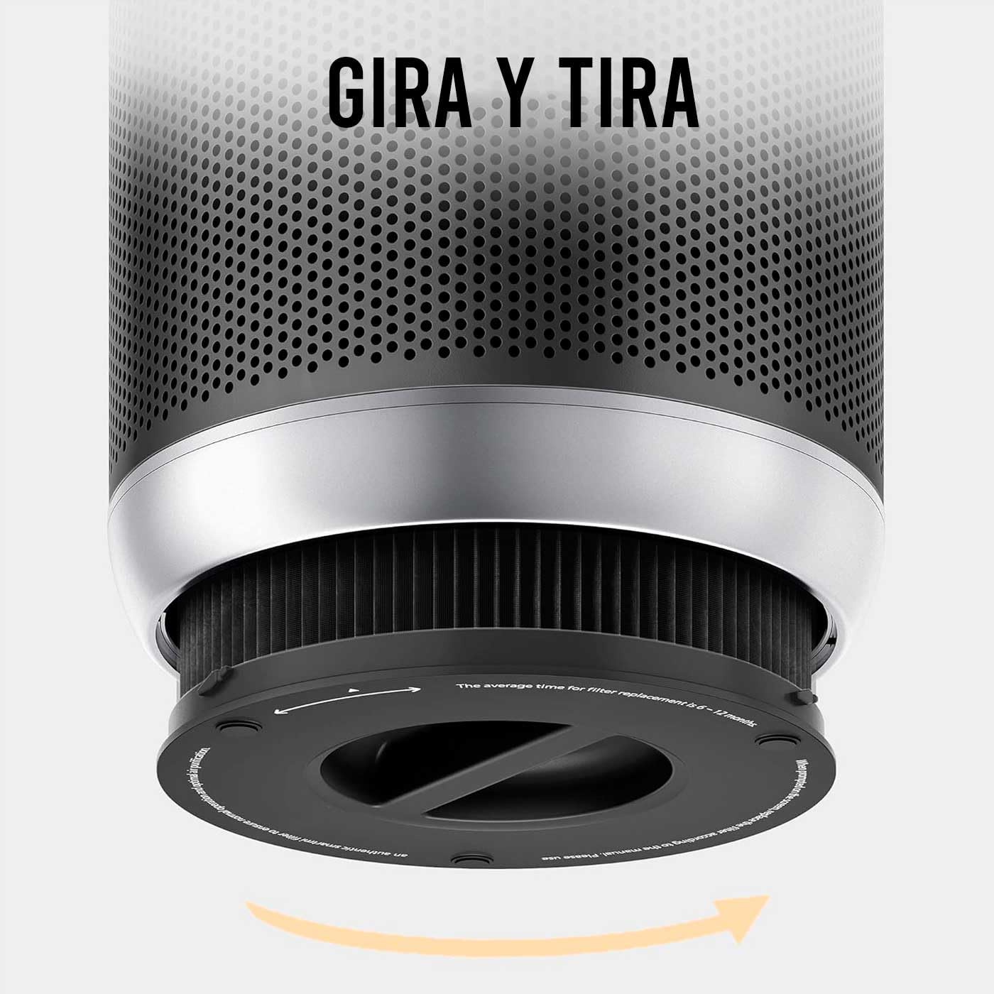 smartmi - Pack de 4 Filtros de Repuesto para purificador de Aire 2 - Filtro HEPA H13, carbón Activo y filtros preliminares - Absorbe Polen, olores, Humo y bacterias en casa, Oficina.