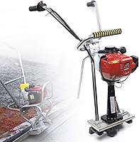 Vista 4 de 900w 35.8cc máquina vibratoria de hormigón de la energía de gas de la regla vibratoria concreta del cemento de 4 tiempos vibrador concreto