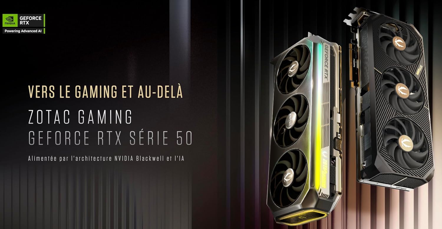 ZOTAC Gaming GeForce RTX 5090 Solid OC 32GB GDDR7, Engine Clock 2422 MHz, Reinforced Metal Mid-Frame, IceStorm 3.0 Advanced Cooling, Bundle with Targus dockstation and Backpack Alienware.