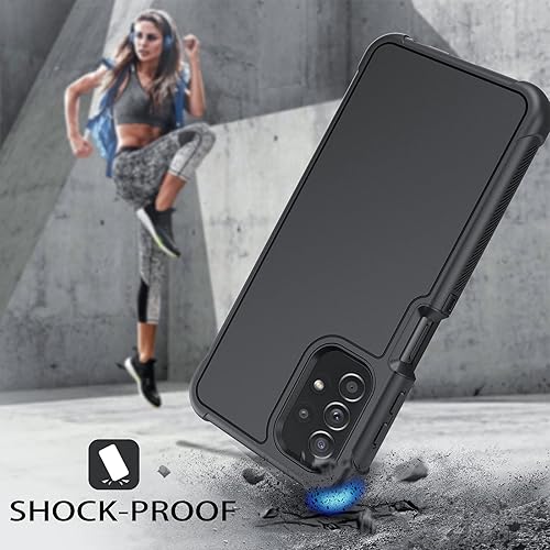 Miniatura 2 de DUEDUE Funda para Samsung A32 5G, grado militar a prueba de golpes, protección contra caídas, cuerpo completo, resistente, con soporte de clip para