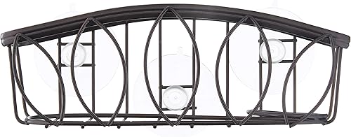 Miniatura 2 de Spectrum Diversified Soporte para esponja y cepillo de hojas, bronce