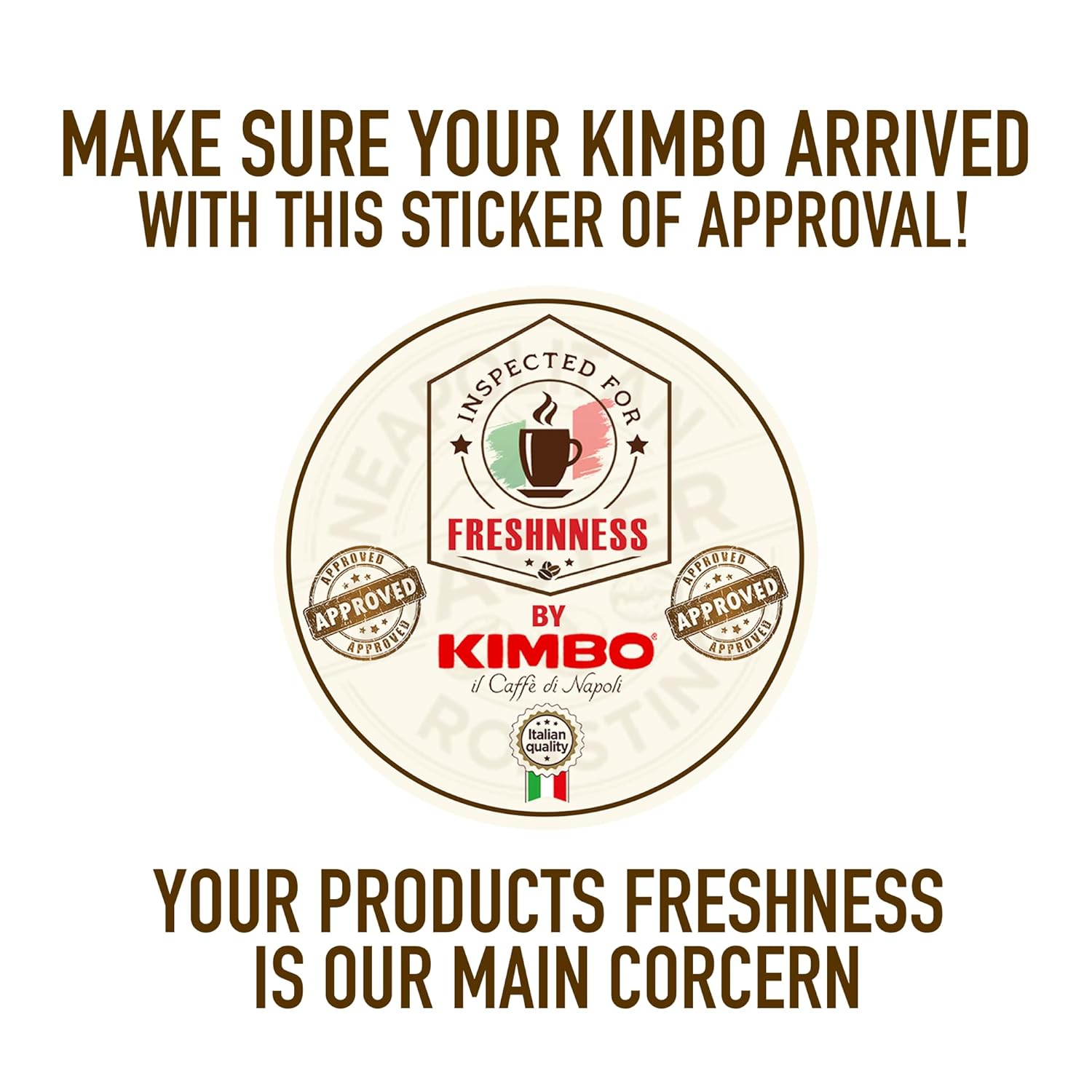 Kimbo Aroma Gold 100% Arabica Ground Coffee | Medium Dark Roast | 9/13 Intensity | Intense Flavor & Dark Chocolate Notes | 8.8 oz Can - Pack of 3