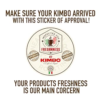 Kimbo Espresso Napoli Ground Coffee | Dark Roast | 10/13 Intensity | Intense Aroma & Long Lasting Flavor | 8.8 oz Cans - Pack of 4