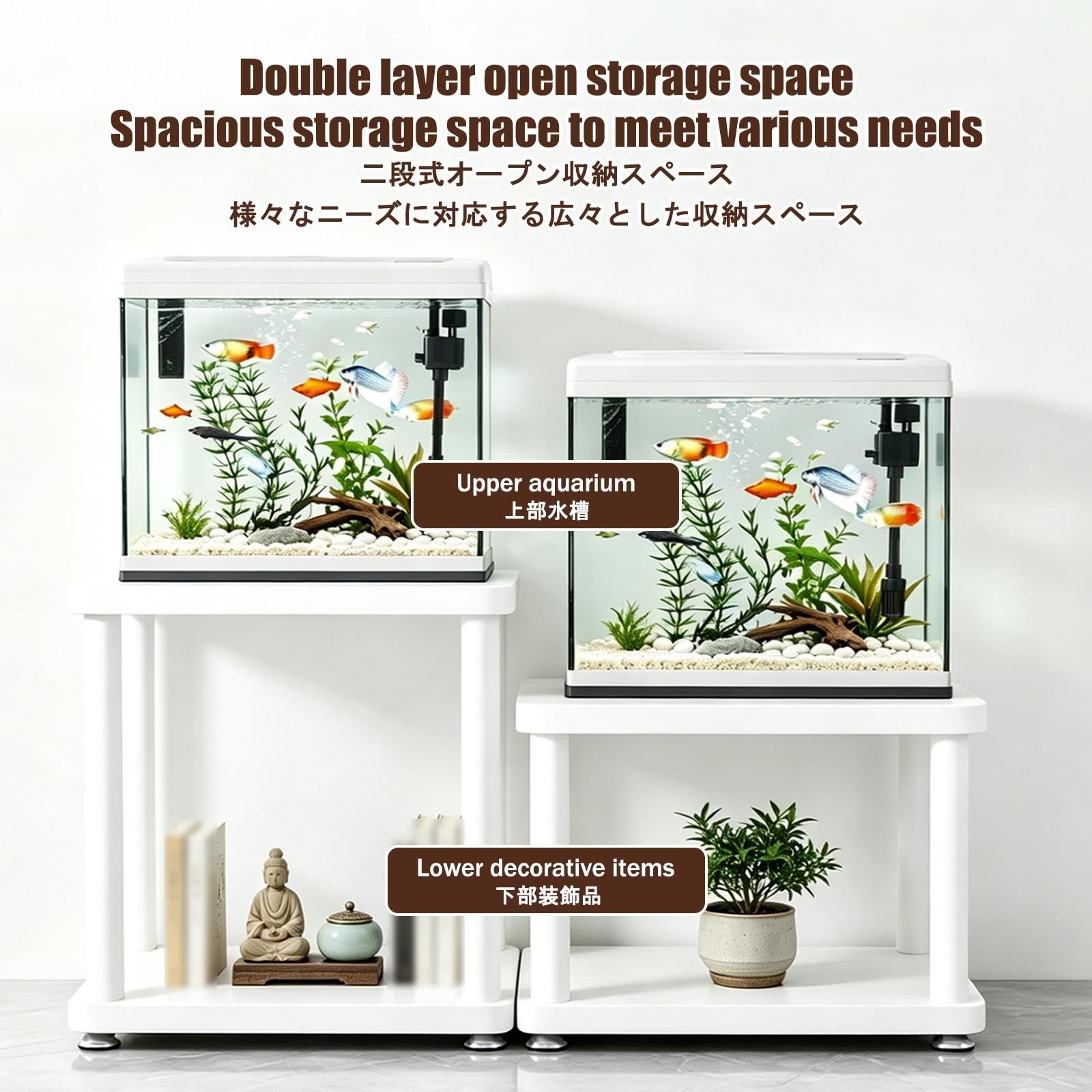 Mobile per Acquario, Scaffale per Acquario, Portante Stabile